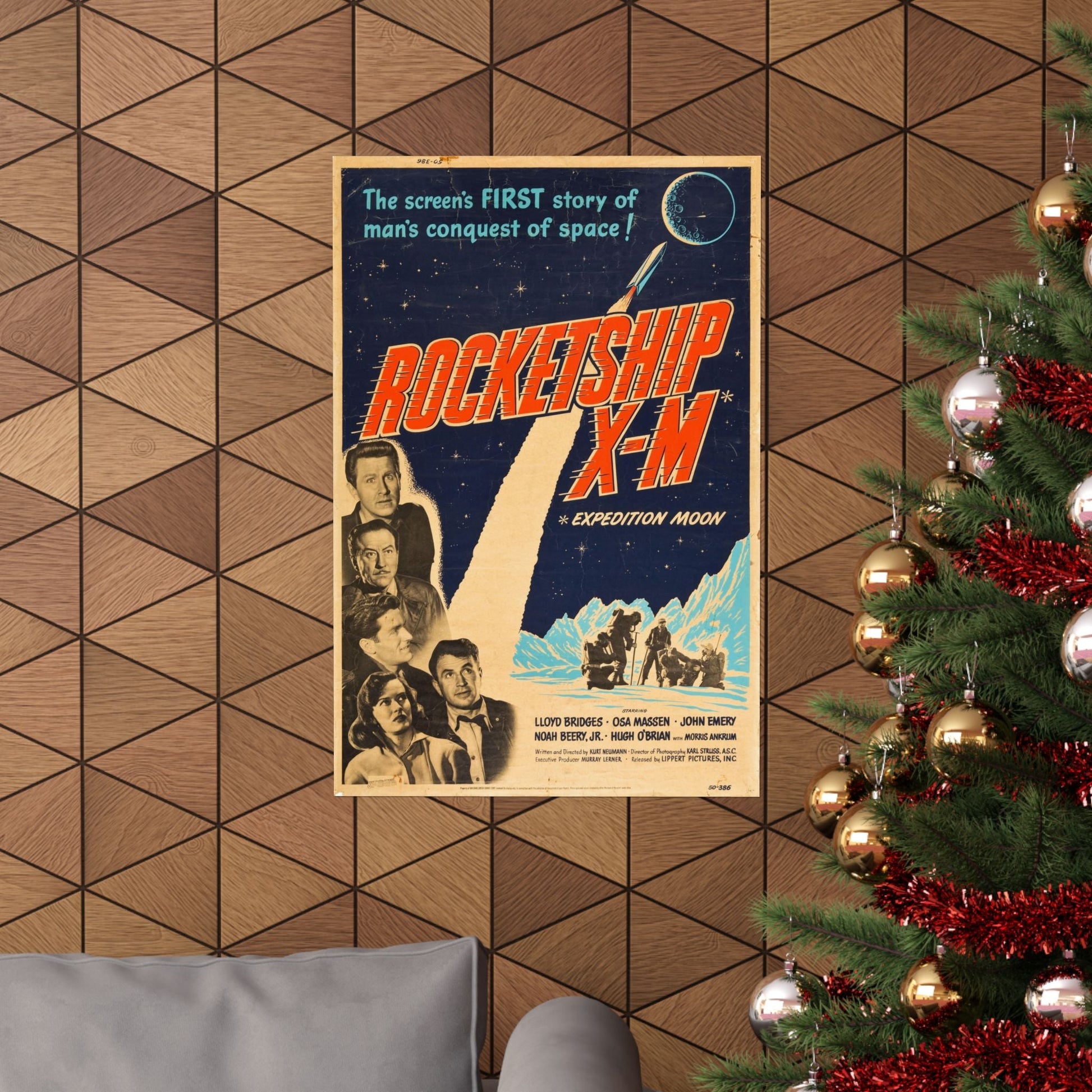 ROCKETSHIP X-M 1950 - Paper Movie Poster-The Sticker Space