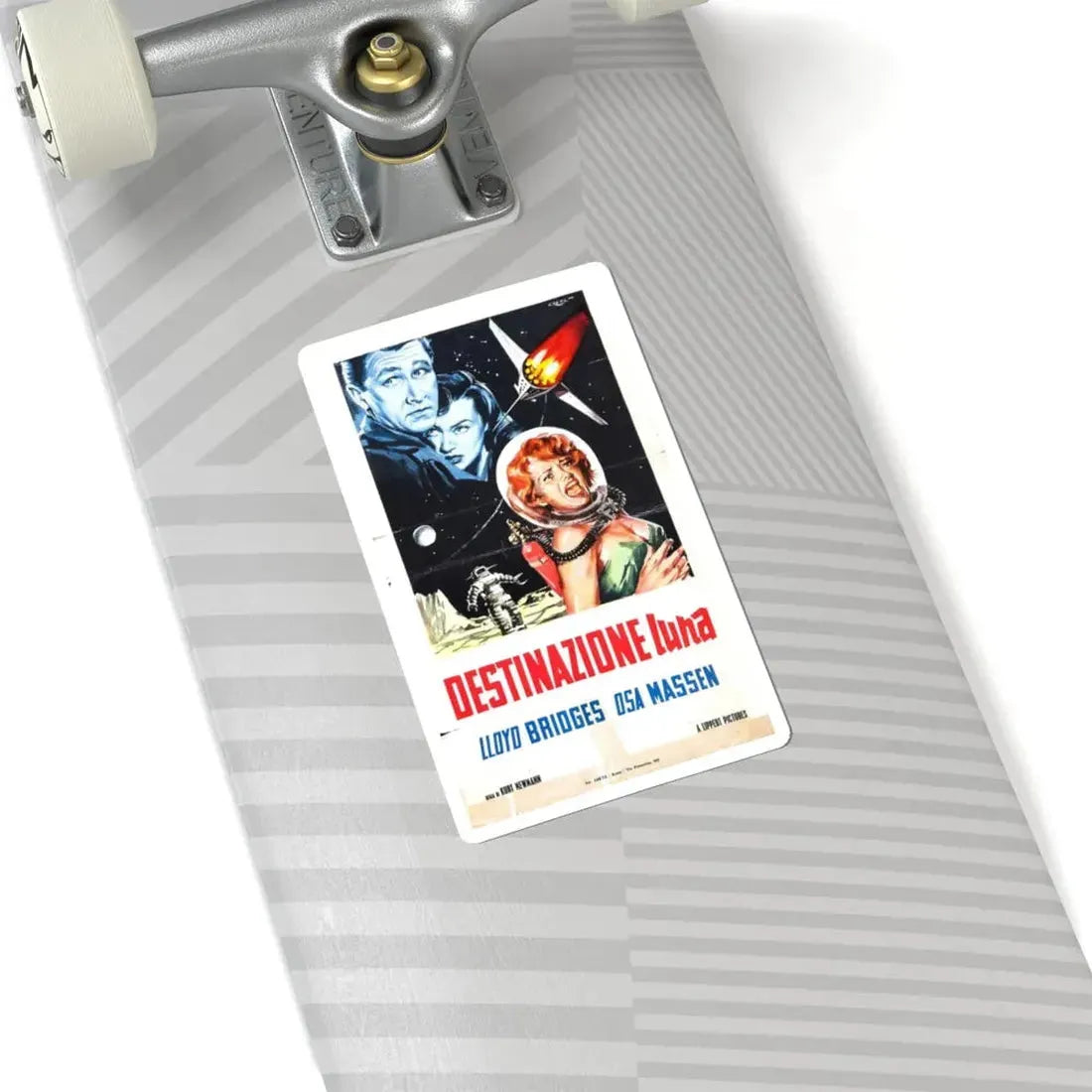 ROCKETSHIP X-M (ITALIAN) 1950 Movie Poster - STICKER Vinyl Kiss-Cut Decal - The Sticker Space