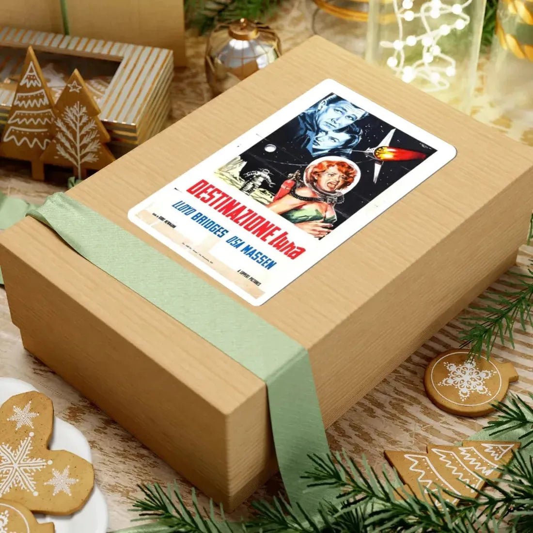 ROCKETSHIP X-M (ITALIAN) 1950 Movie Poster - STICKER Vinyl Kiss-Cut Decal - The Sticker Space