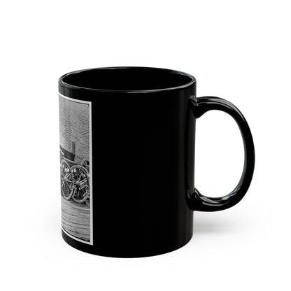 Rocketts, Richmond, Va. Confederate Brass Mountain Howitzers (U.S. Civil War) Black Coffee Mug-The Sticker Space