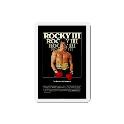 Rocky III 1982 Movie Poster Refrigerator Magnet - The Sticker Space