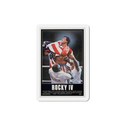 Rocky IV 1985 Movie Poster Refrigerator Magnet - The Sticker Space