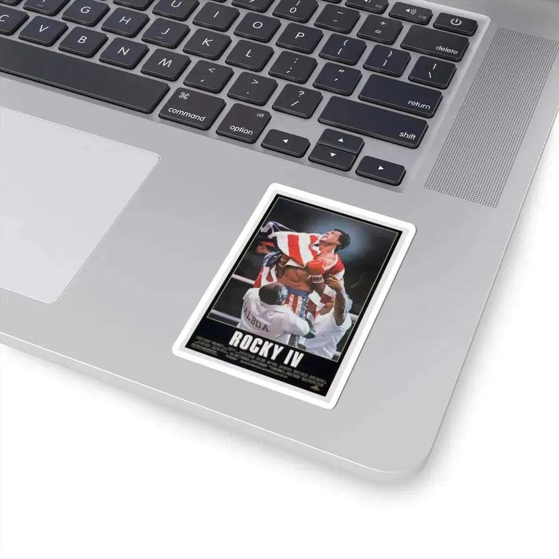 Rocky IV 1985 Movie Poster - STICKER Vinyl Kiss-Cut Decal - The Sticker Space