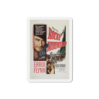 Rocky Mountain 1950 Movie Poster Refrigerator Magnet - The Sticker Space