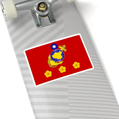 ROCMC Colonels Flag (China) STICKER Vinyl Kiss-Cut Decal - The Sticker Space
