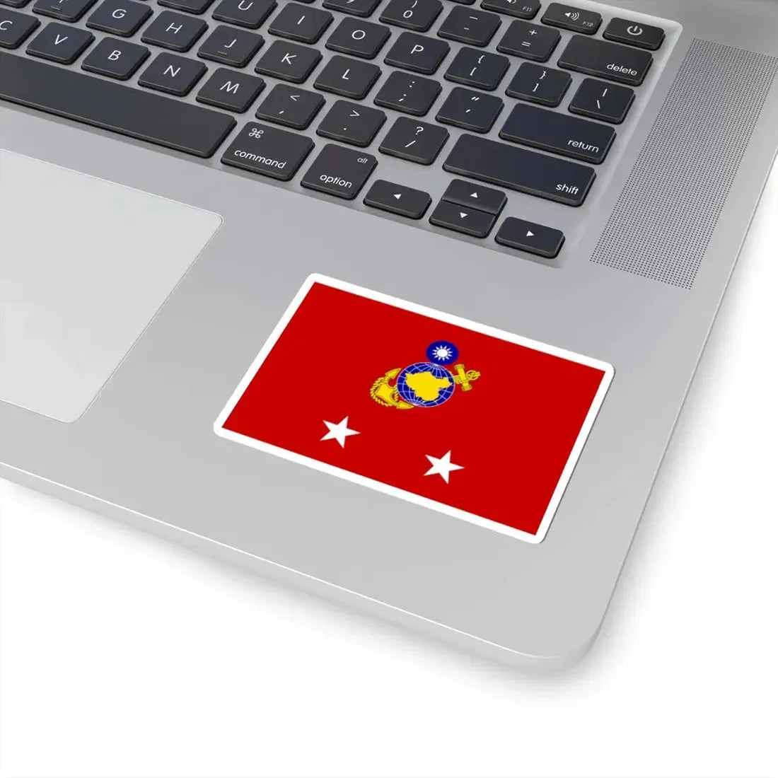 ROCMC Lieutenant Generals Flag 1964 (China) STICKER Vinyl Kiss-Cut Decal - The Sticker Space