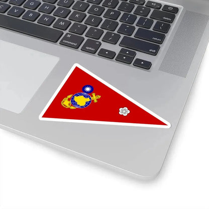 ROCMC Majors Flag 1964 (China) STICKER Vinyl Kiss-Cut Decal - The Sticker Space