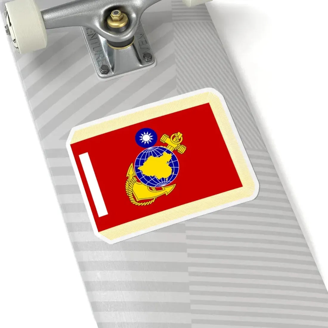 ROCMC Unit Flag (China) STICKER Vinyl Kiss-Cut Decal - The Sticker Space