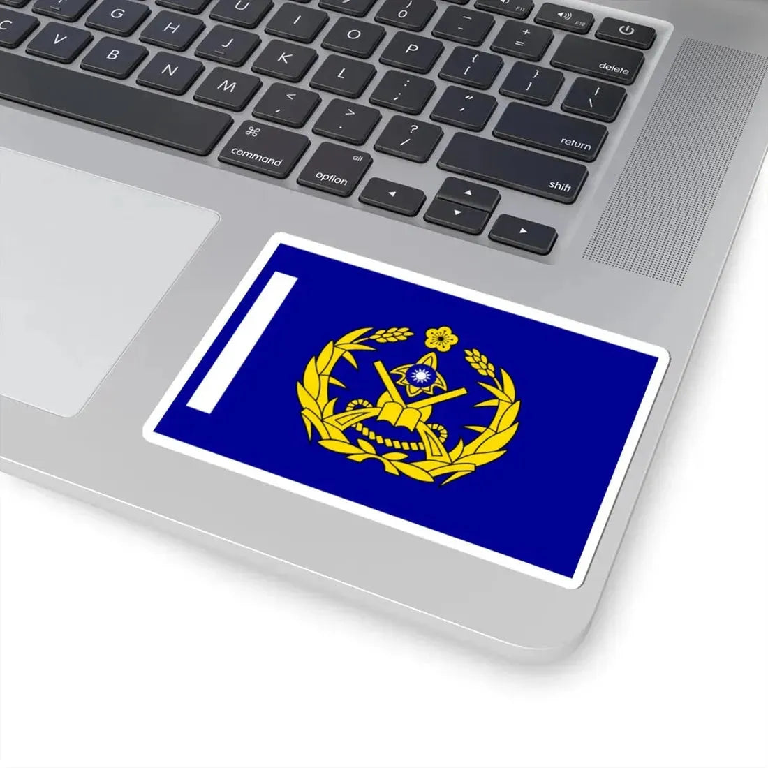 ROCMP Unit Flag 1964 (China) STICKER Vinyl Kiss-Cut Decal - The Sticker Space