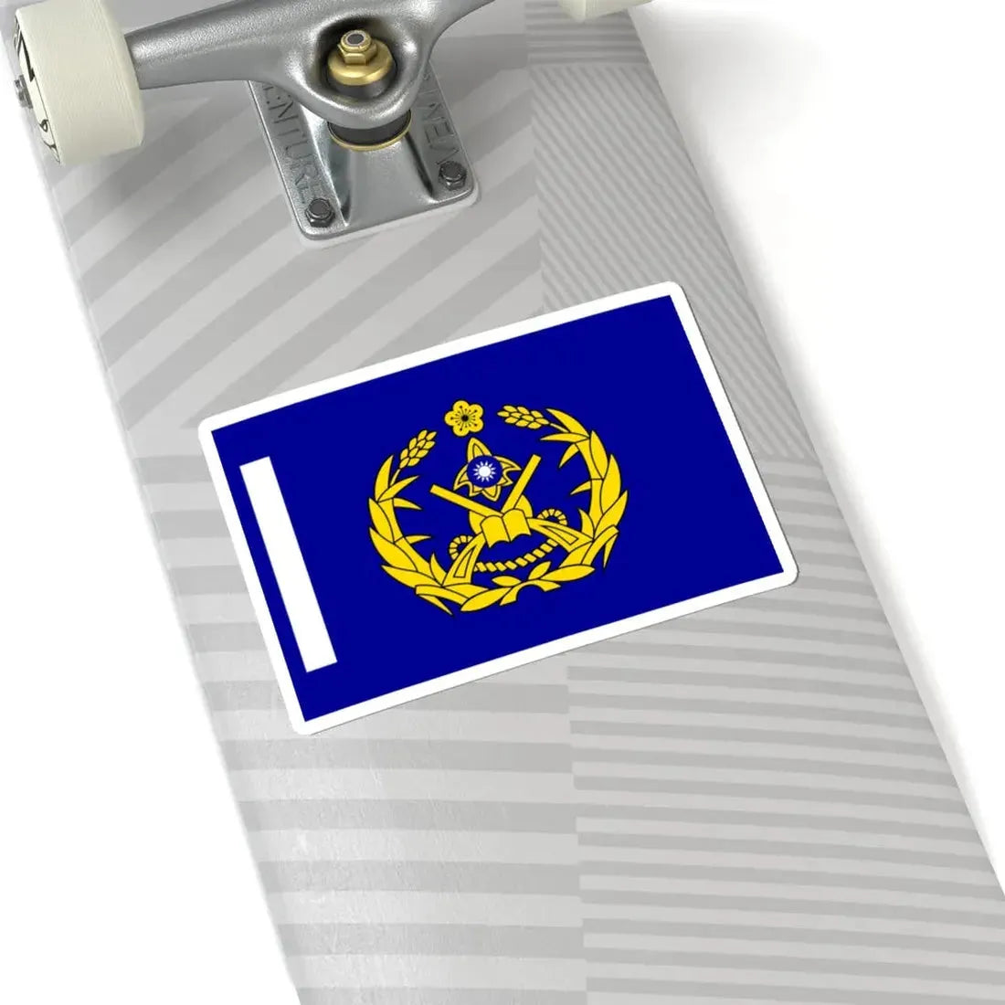 ROCMP Unit Flag 1964 (China) STICKER Vinyl Kiss-Cut Decal - The Sticker Space