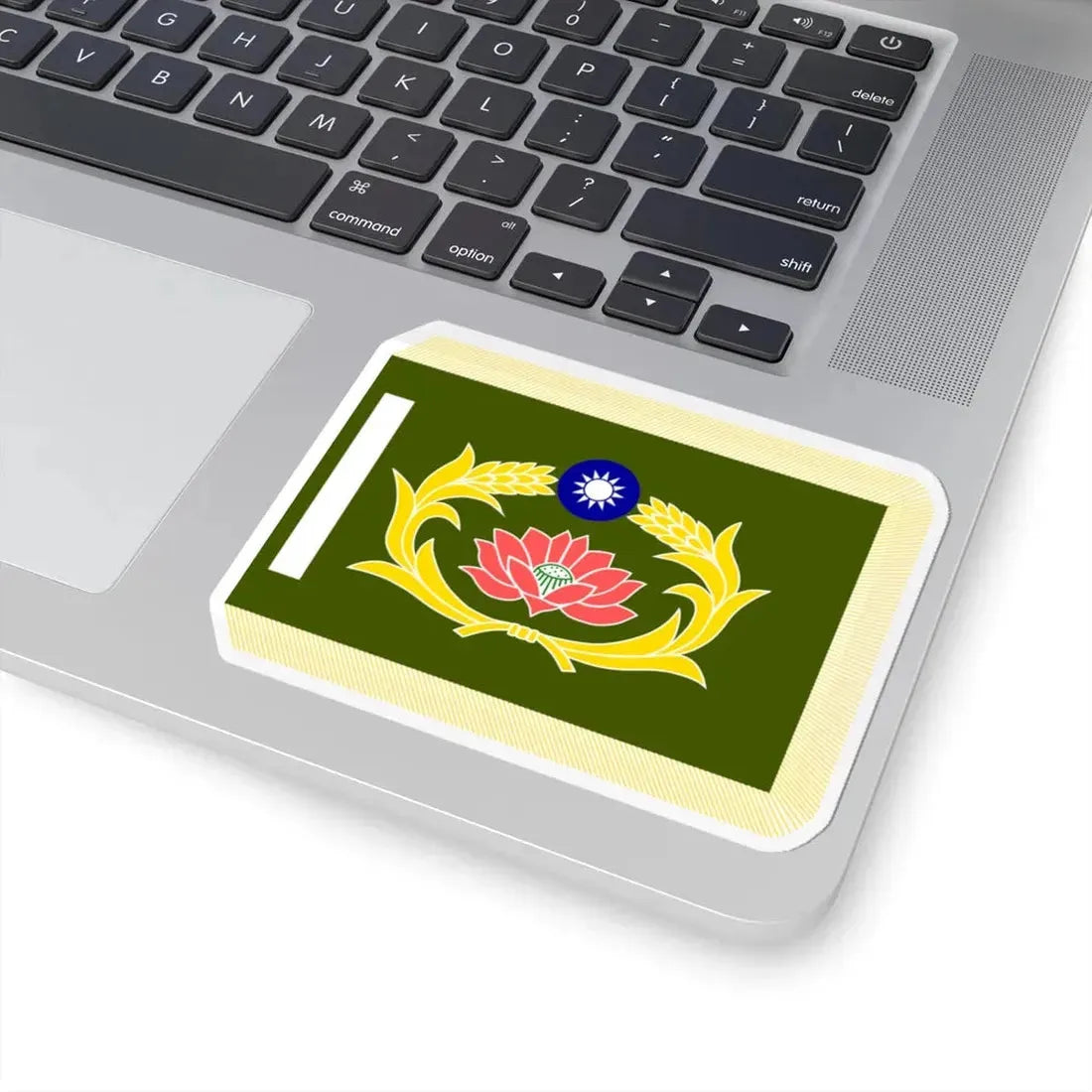 ROCMP Unit Flag (China) STICKER Vinyl Kiss-Cut Decal - The Sticker Space