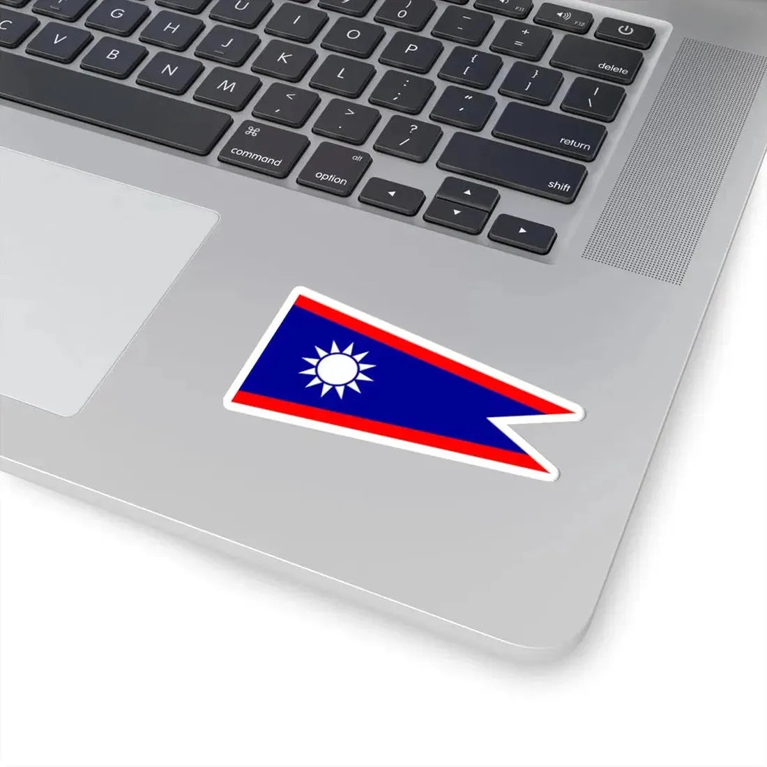 ROCN Battle Fleet Leaders Pennant (China) STICKER Vinyl Kiss-Cut Decal - The Sticker Space