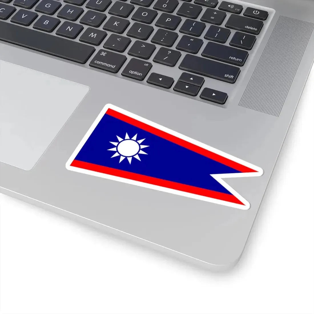 ROCN Battle Fleet Leaders Pennant (China) STICKER Vinyl Kiss-Cut Decal - The Sticker Space