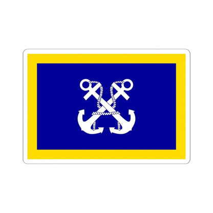 ROCN Commander-in-Chiefs Flag 1958 (China) STICKER Vinyl Kiss-Cut Decal 6 Inch White - The Sticker Space