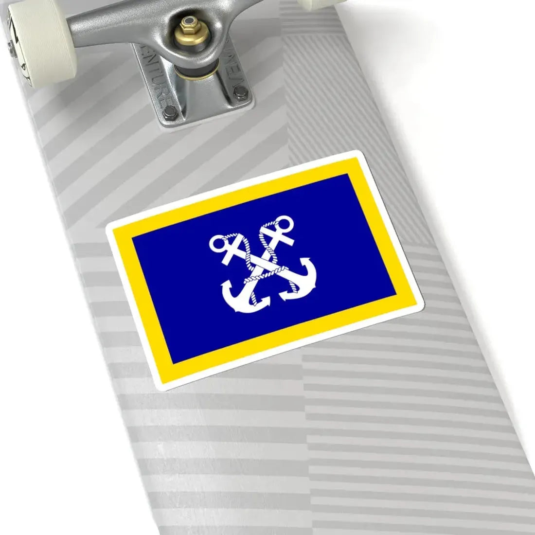 ROCN Commander-in-Chiefs Flag 1958 (China) STICKER Vinyl Kiss-Cut Decal - The Sticker Space