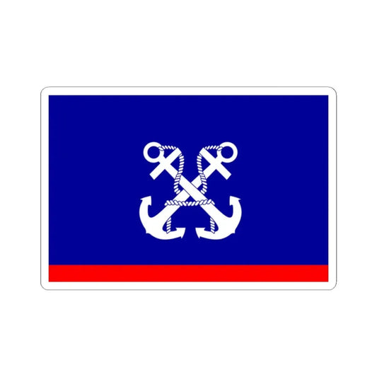 ROCN Deputy Commander-in-Chiefs Flag 1929 (China) STICKER Vinyl Kiss-Cut Decal 2 Inch White - The Sticker Space