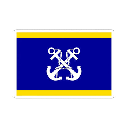 ROCN Deputy Commander-in-Chiefs Flag 1958 (China) STICKER Vinyl Kiss-Cut Decal 6 Inch White - The Sticker Space