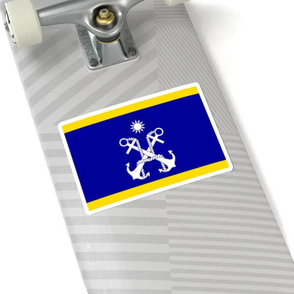 ROCN Deputy Commander-in-Chiefs Flag (China) STICKER Vinyl Kiss-Cut Decal - The Sticker Space