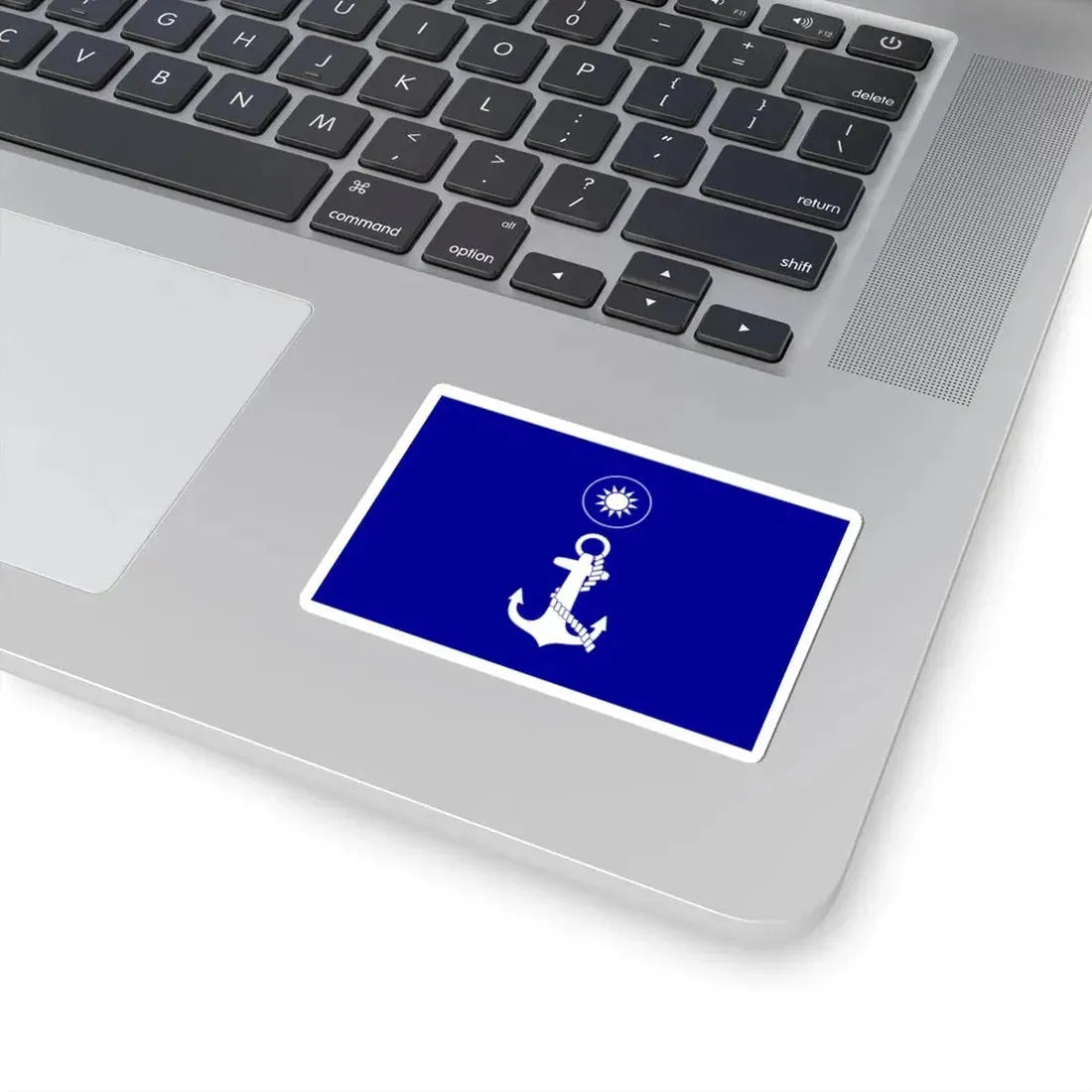 ROCN Fleet Commanders Flag 1962 (China) STICKER Vinyl Kiss-Cut Decal - The Sticker Space