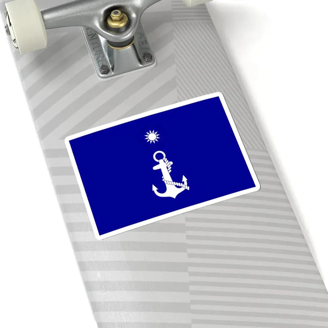 ROCN Fleet Commanders Flag (China) STICKER Vinyl Kiss-Cut Decal - The Sticker Space