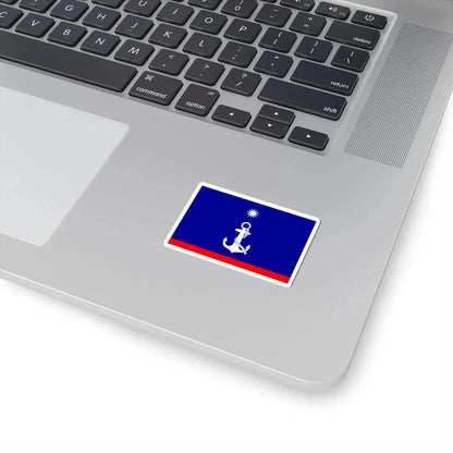 ROCN Fleet Deputy Commanders Flag (China) STICKER Vinyl Kiss-Cut Decal - The Sticker Space