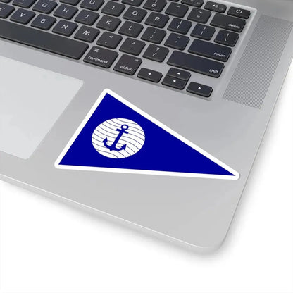 ROCN Navigating Battle Ship Pennant 1950 (China) STICKER Vinyl Kiss-Cut Decal - The Sticker Space