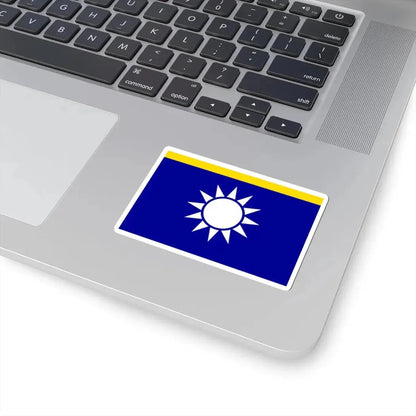 ROCN Senior Admirals Flag (China) STICKER Vinyl Kiss-Cut Decal - The Sticker Space