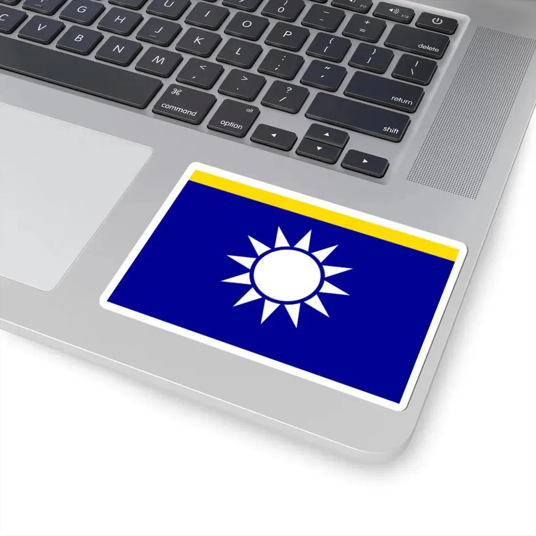 ROCN Senior Admirals Flag (China) STICKER Vinyl Kiss-Cut Decal - The Sticker Space