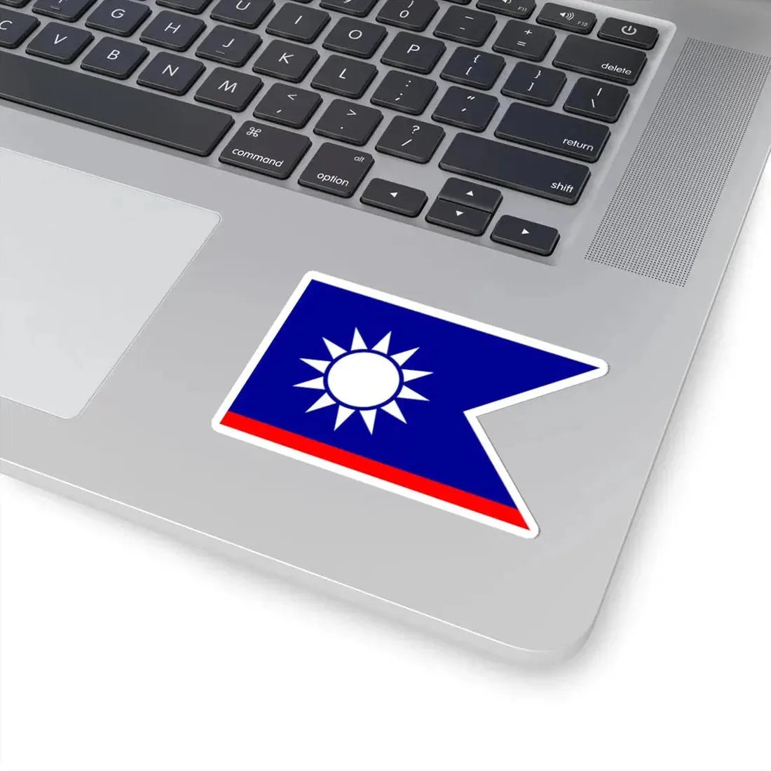 ROCN Senior Officers Flag (China) STICKER Vinyl Kiss-Cut Decal - The Sticker Space