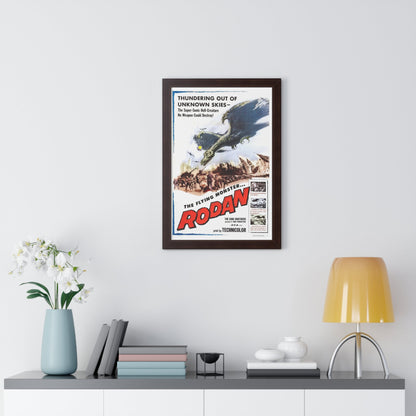 RODAN 1956 - Framed Movie Poster-The Sticker Space