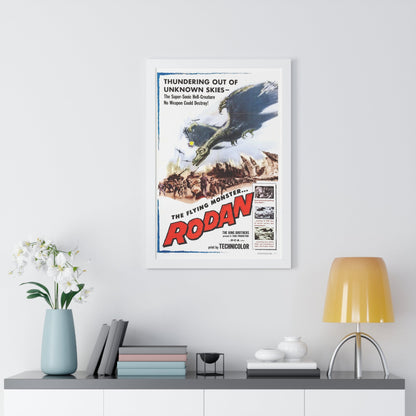 RODAN 1956 - Framed Movie Poster-The Sticker Space