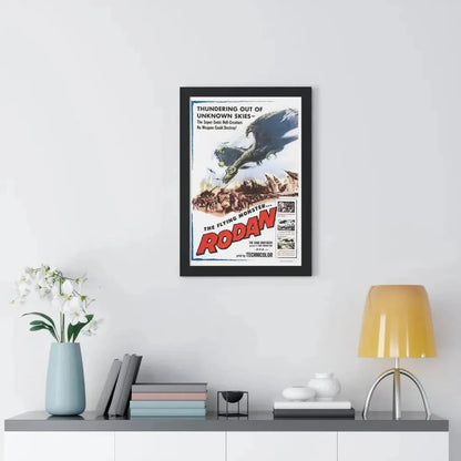 RODAN 1956 - Framed Movie Poster - The Sticker Space