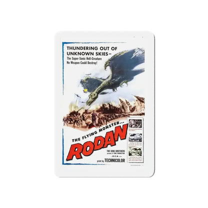 RODAN 1956 Movie Poster - Refrigerator Magnet - The Sticker Space