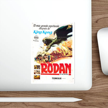 RODAN (2) 1956 Movie Poster STICKER Vinyl Die-Cut Decal-The Sticker Space