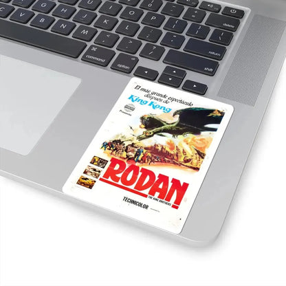 RODAN (2) 1956 Movie Poster - STICKER Vinyl Kiss-Cut Decal - The Sticker Space