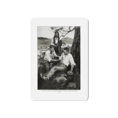 Roddy's Second Nature, St. Nicholas magazine, October 1924 (Magazine Illustration) Refrigerator Magnet 3 Inch Die-Cut - The Sticker Space