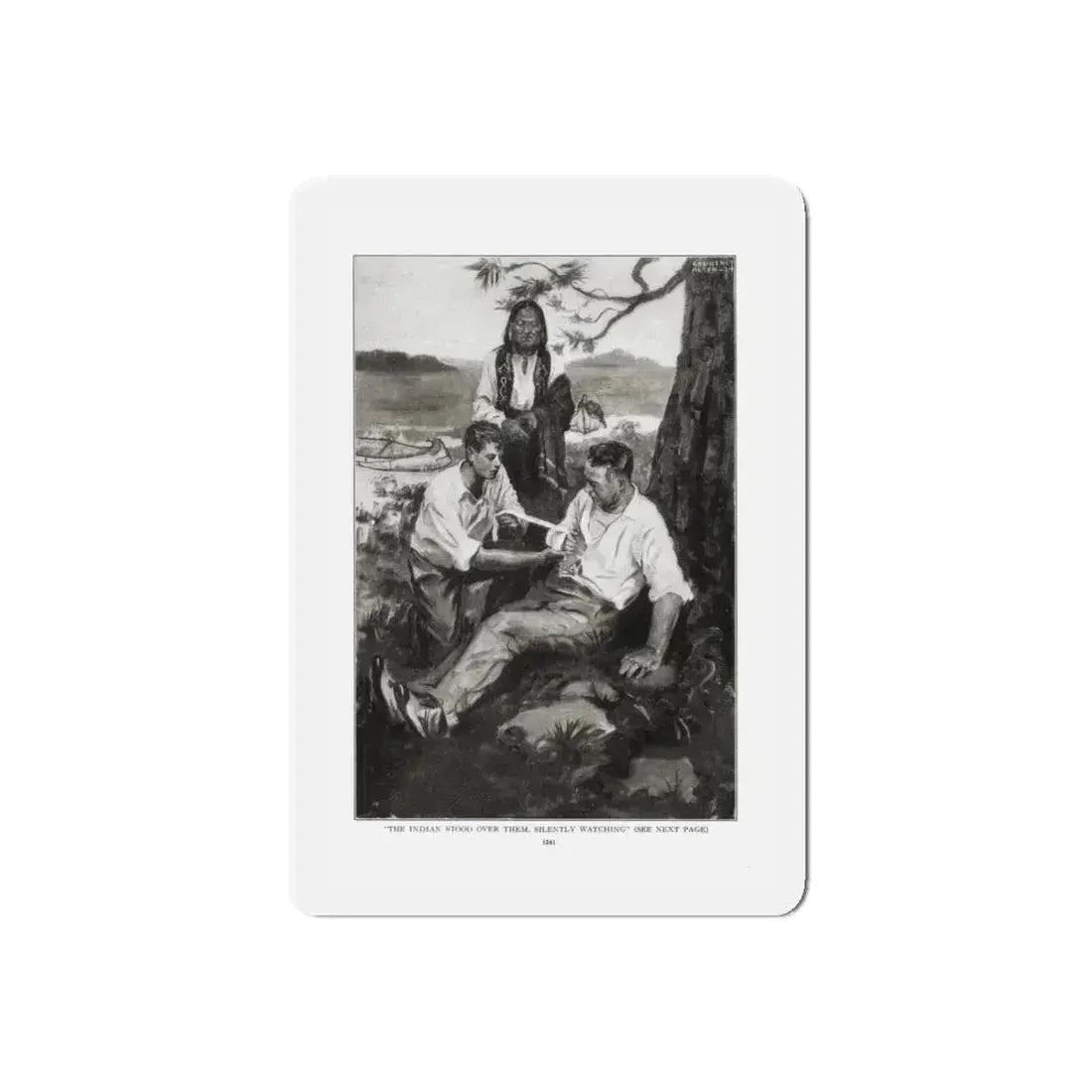 Roddy's Second Nature, St. Nicholas magazine, October 1924 (Magazine Illustration) Refrigerator Magnet 5 Inch Die-Cut - The Sticker Space