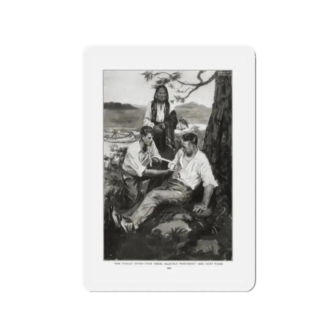 Roddy's Second Nature, St. Nicholas magazine, October 1924 (Magazine Illustration) Refrigerator Magnet - The Sticker Space