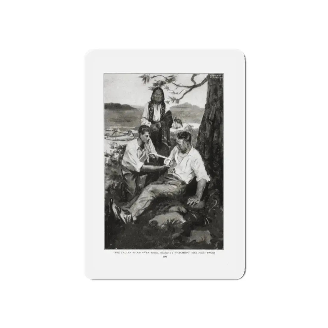 Roddy's Second Nature, St. Nicholas magazine, October 1924 (Magazine Illustration) Refrigerator Magnet - The Sticker Space