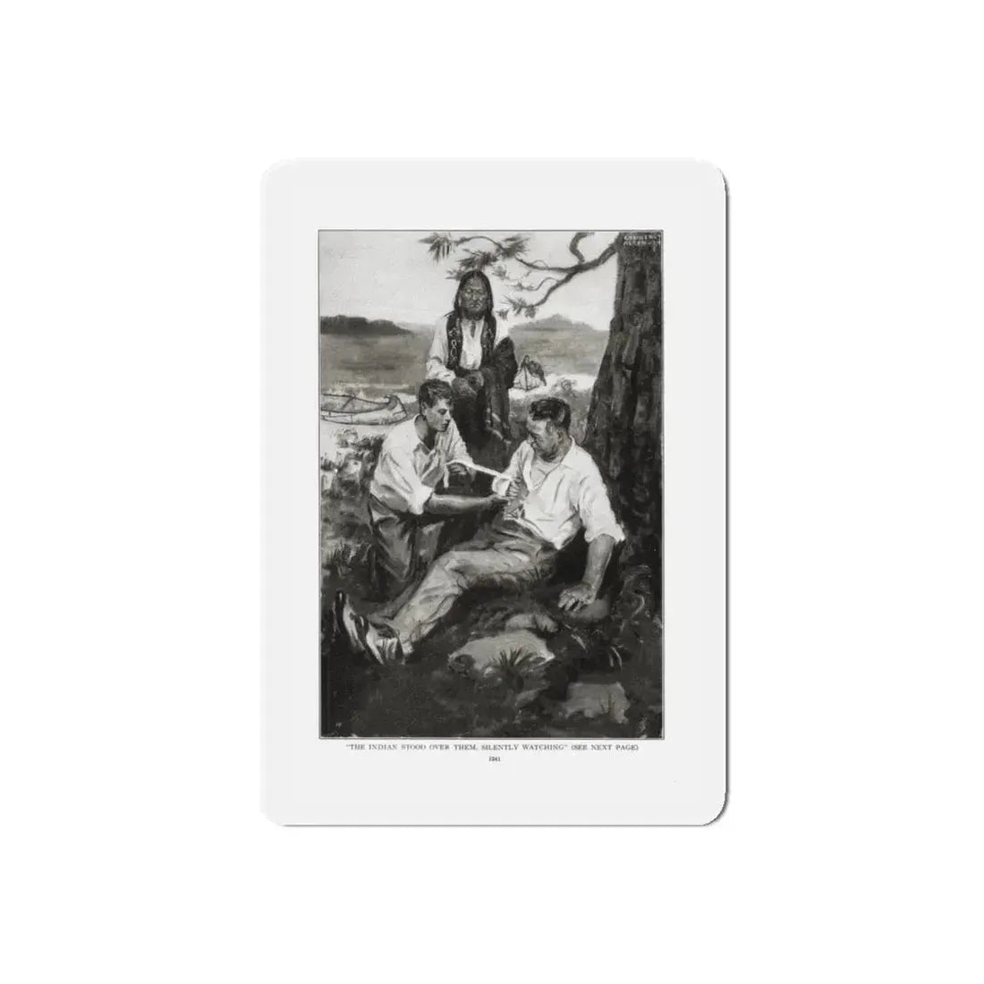 Roddy's Second Nature, St. Nicholas magazine, October 1924 (Magazine Illustration) Refrigerator Magnet - The Sticker Space