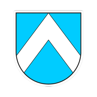 Rodengo-Stemma (Italy) (Coat of Arms) STICKER Vinyl Kiss-Cut Decal 3 Inch White - The Sticker Space