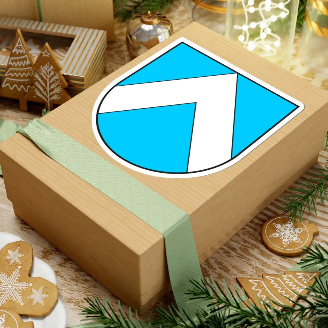 Rodengo-Stemma (Italy) (Coat of Arms) STICKER Vinyl Kiss-Cut Decal - The Sticker Space