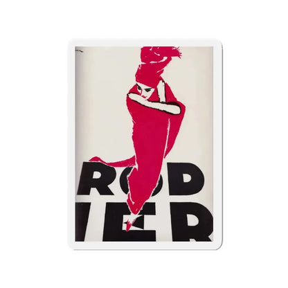 Rodier, 1961 (Magazine Illustration) Refrigerator Magnet - The Sticker Space