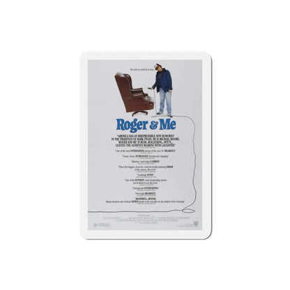 Roger & Me 1989 Movie Poster Refrigerator Magnet - The Sticker Space