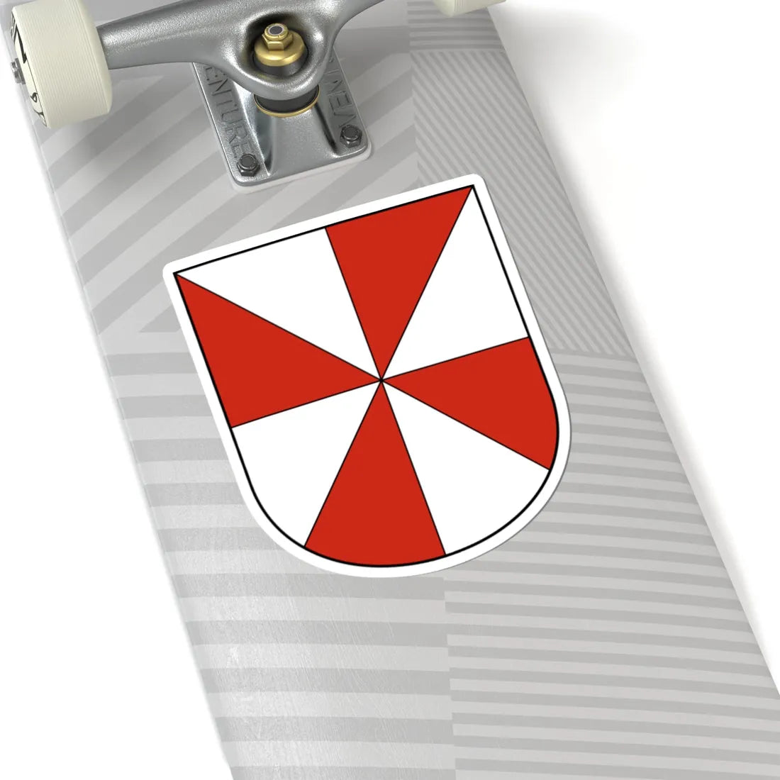 Roggwil TG-coat of arms (Switzerland) (Coat of Arms) STICKER Vinyl Kiss-Cut Decal - The Sticker Space