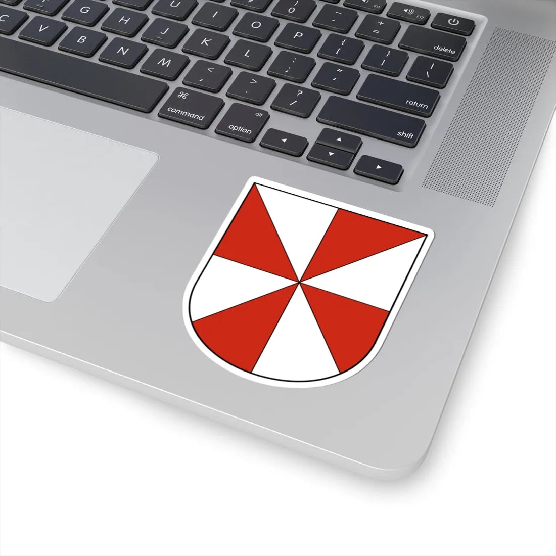 Roggwil TG-coat of arms (Switzerland) (Coat of Arms) STICKER Vinyl Kiss-Cut Decal - The Sticker Space