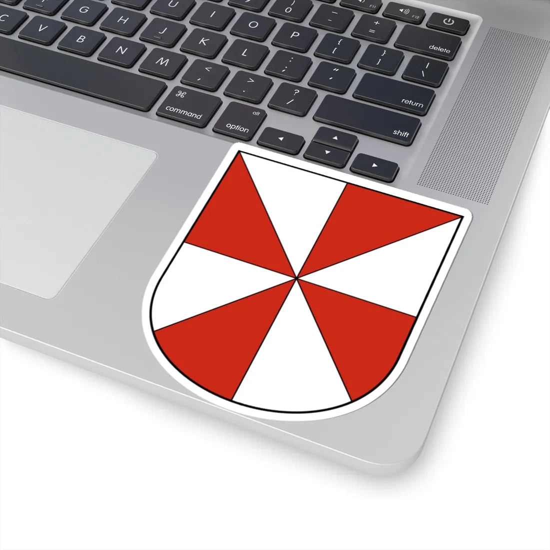 Roggwil TG-coat of arms (Switzerland) (Coat of Arms) STICKER Vinyl Kiss-Cut Decal - The Sticker Space