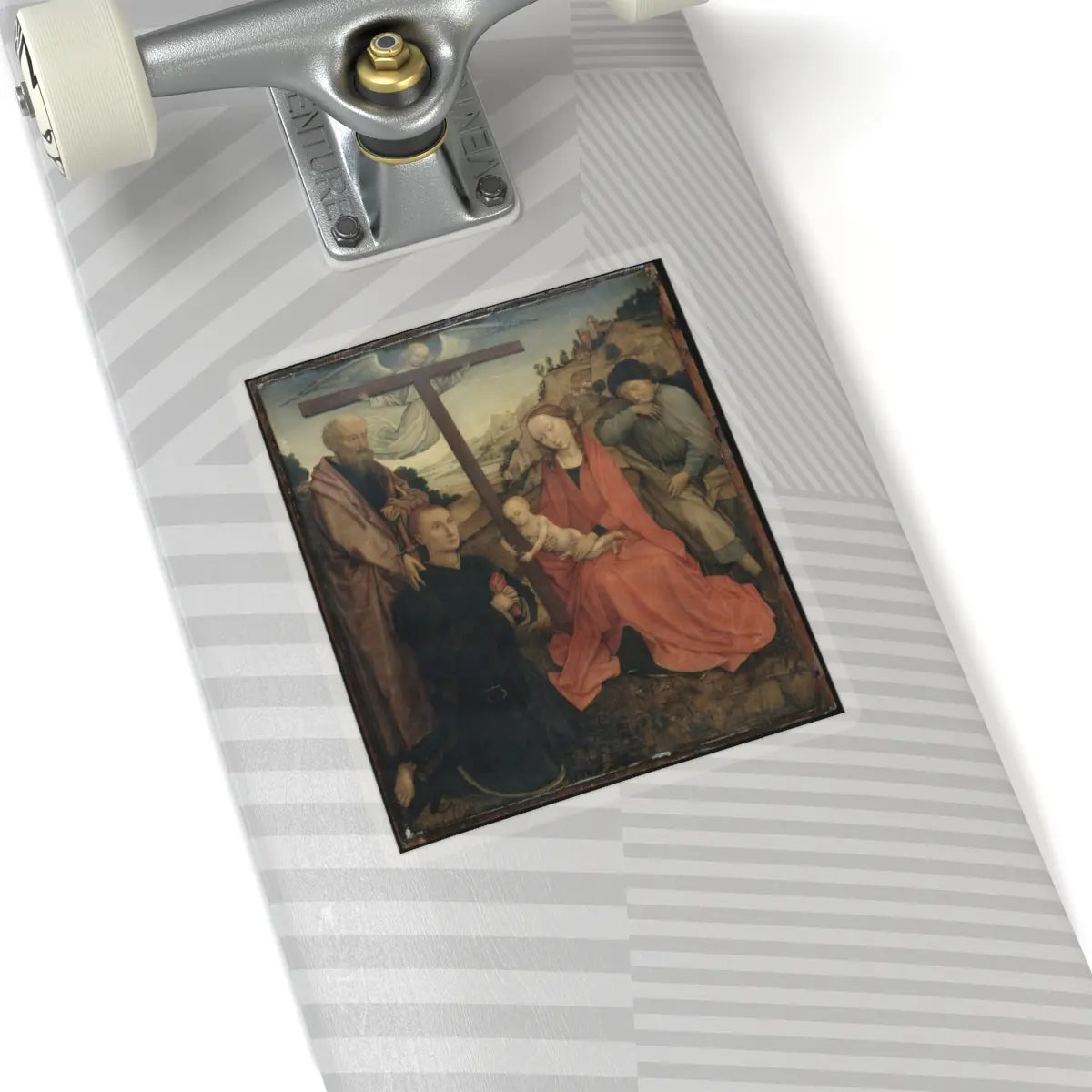 SKU:TSS-STICK-RGRVN-6X6-1N2HY Sizes:6" × 6" Types:Transparent