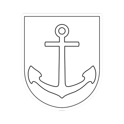 Rogsta vapen (Sweden) (Coat of Arms) STICKER Vinyl Kiss-Cut Decal 2 Inch White - The Sticker Space