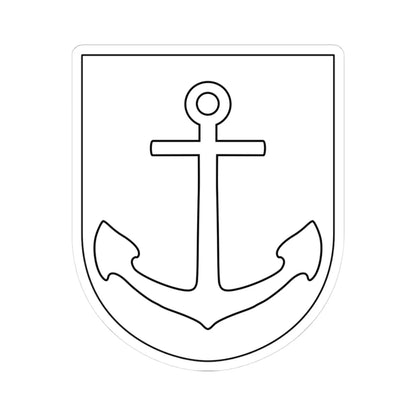 Rogsta vapen (Sweden) (Coat of Arms) STICKER Vinyl Kiss-Cut Decal 3 Inch White - The Sticker Space